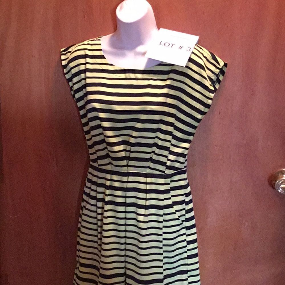 Ladies bumblebee striped dress in small by BEBOP